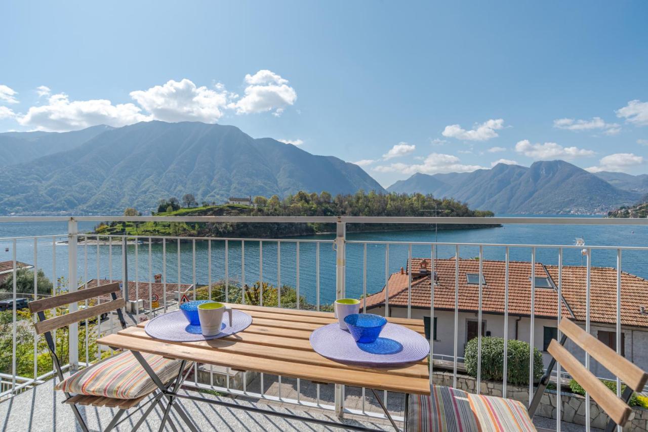 Lake Como Apartment With Balcony And Private Parking Ossuccio Dış mekan fotoğraf