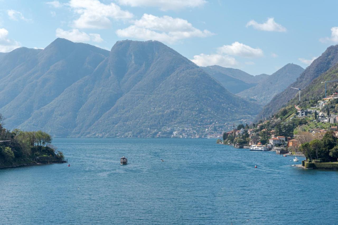 Lake Como Apartment With Balcony And Private Parking Ossuccio Dış mekan fotoğraf